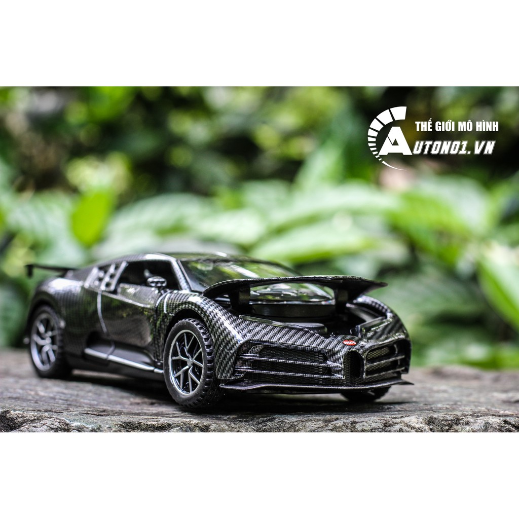 MÔ HÌNH XE BUGATTI CENTODIECI CARBON 1:32 CHIMEI 6897