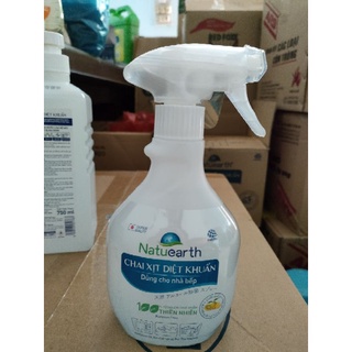 Xịt Diệt Khuẩn Dân Dụng Natuearth 410ml