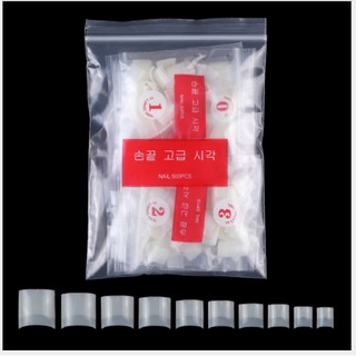 Móng nối chân 100 cái (10 size,xem kỹ kích thước trước khi mua)