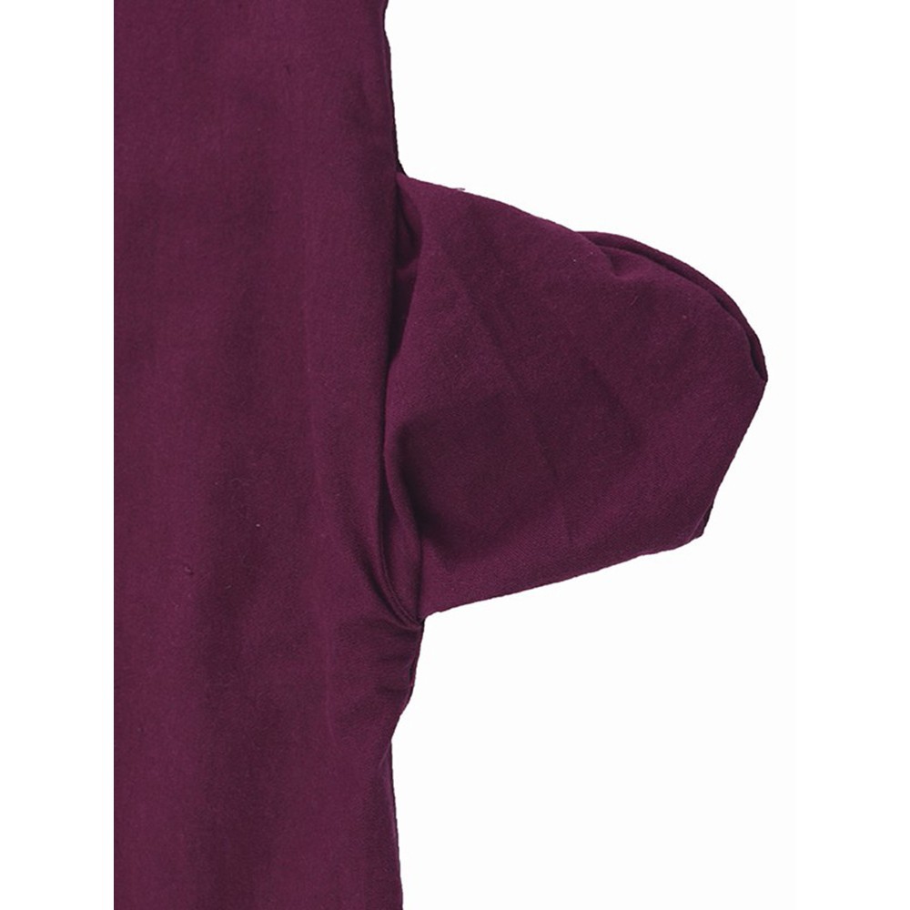 Đầm nữ sơ mi dáng dài thiết kế màu trơn thời trang cho nữ | BigBuy360 - bigbuy360.vn