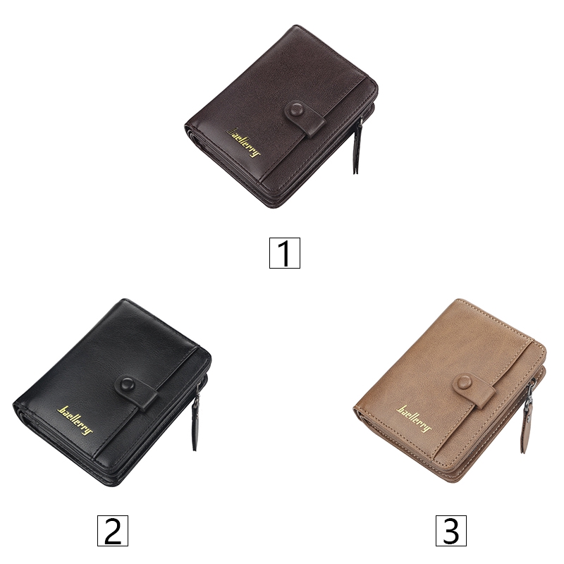 Ví Ngắn Đa Năng Baellerry Thời Trang Cho Nam
