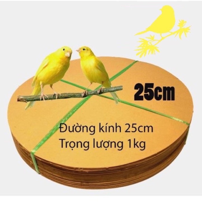 Giấy lót lồng chim Bamboo giấy lót lồng khuyên, mào, mi, chòe dày dặn trọng lượng 2kg