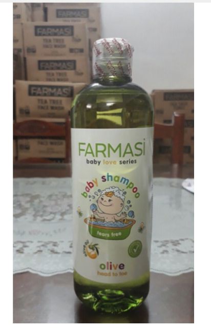 Dầu tắm gội OLIVE BABY FARMASI 375ml