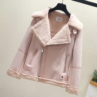 ÁO KHOÁC DA LỘN LÓT LÔNG HÀNG QCL1 SIÊU ẤM [ẢNH THẬT] - TT5392