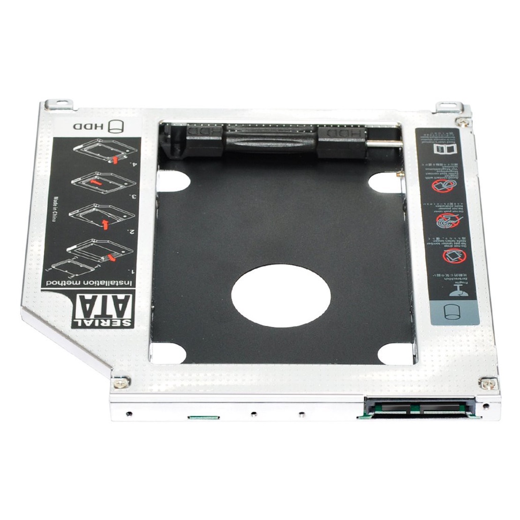 Bộ Chuyển Đổi Ổ Cứng 2.5 "9.5Mm Sata 2nd Hdd Ssd Cho Cd Rom Optical Bay | BigBuy360 - bigbuy360.vn