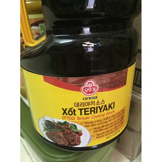 Sốt thịt teriyaki hàn quốc 2.25kg - 데리야끼 소스2.25kg