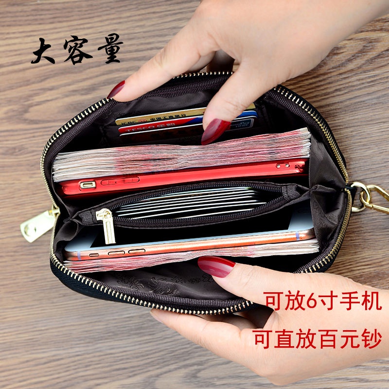 Túi xách công sở thời trang👝👝Ví da cầm tay cỡ lớn đựng điện thoại thời trang cho nam
