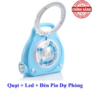 Quạt sạc điện KM-686