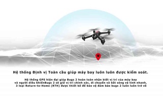 Flycam Bugs 2 gps quay film full HD