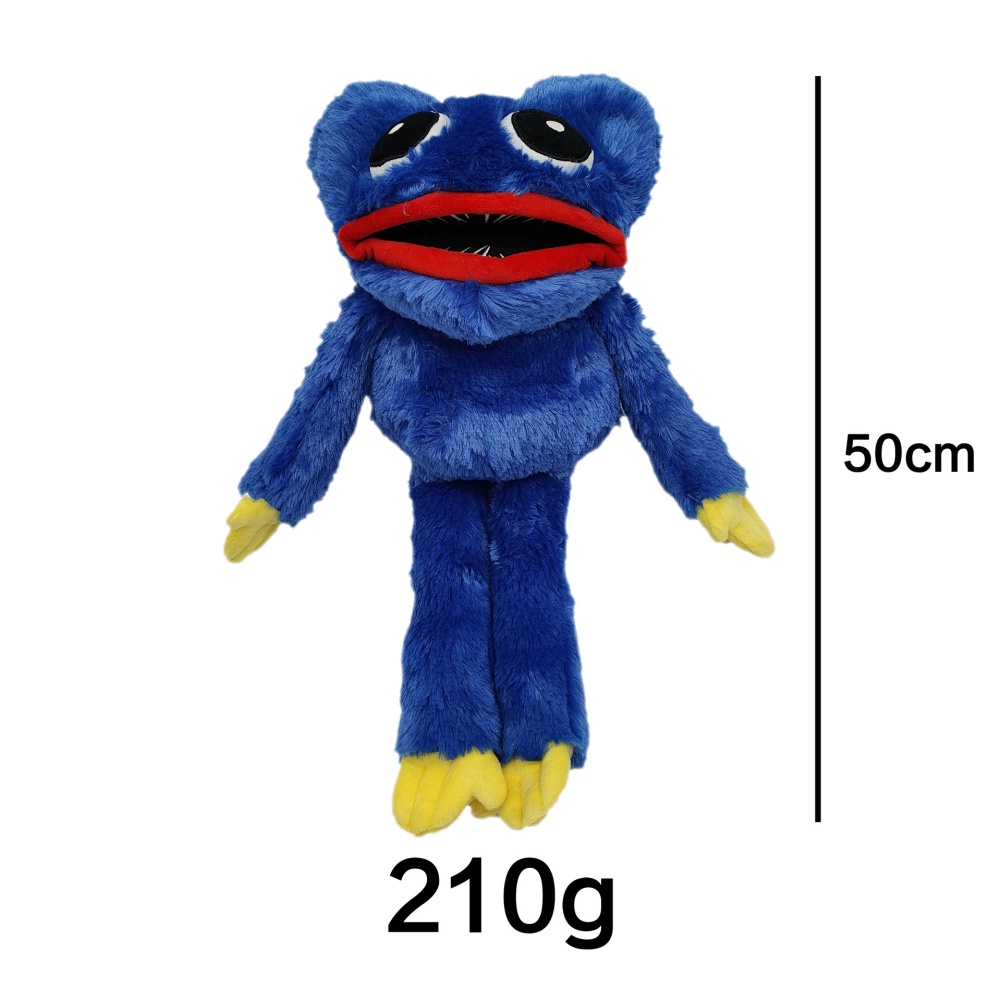 50cm Huggy Wuggy Đồ Chơi Sang Trọng Tay Con Rối Poppy Thời Gian Chơi Huggy Wuggy Tay Con Rối cho Bé Trai và Bé Gái Màu Xanh Đã Sẵn Sàng kho