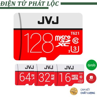 Thẻ nhớ 16/32/64/128 gb jvj pro u3 class 10 – chuyên dụng cho camera tốc độ cao - bh 5 năm