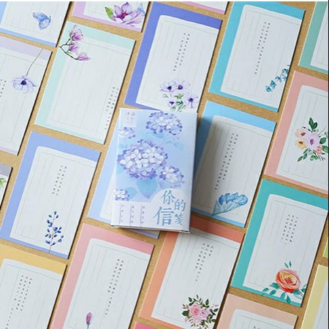 Mini card ghi lời nhắn hộp 27 tấm