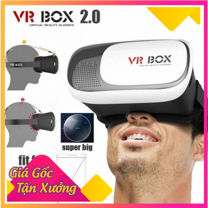 Kính Thực Tế Ảo Vr Box Phiên Bản 2