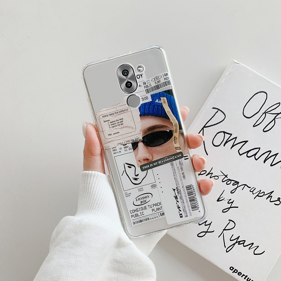 Ốp điện thoại TPU silicone dẻo in họa tiết đáng yêu dành cho HUAWEI HONOR 6X/ GR5 201
