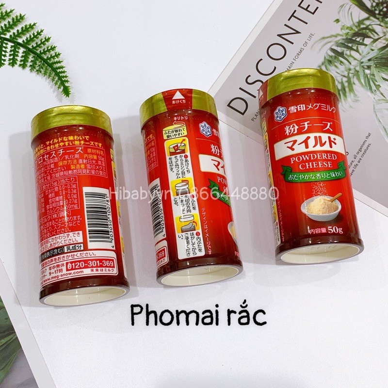 Phomai rắc Meg Nhật Bản