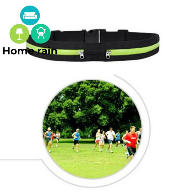 no phone sac are Multifunctional Waist Bag Leisure Light Weight Adjustable Phone Bag for Outdoor Running 