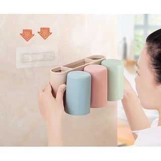 KỆ ĐỰNG BÀN CHẢI ĐÁNH RĂNG KÈM CỐC ECOCO E1615