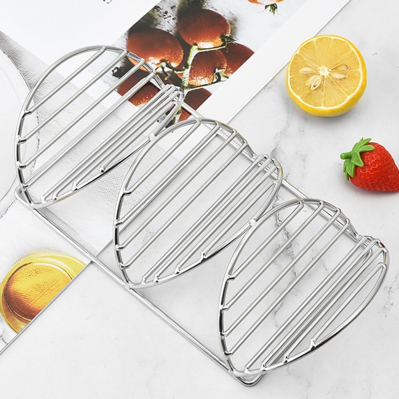 Giá Đỡ Bánh Taco Bằng Thép Không Gỉ 3 Kích Cỡ