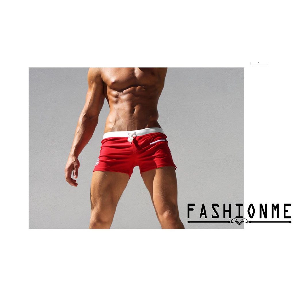 Quần bơi trơn màu kiểu dáng đơn giản mạnh mẽ cho nam | BigBuy360 - bigbuy360.vn