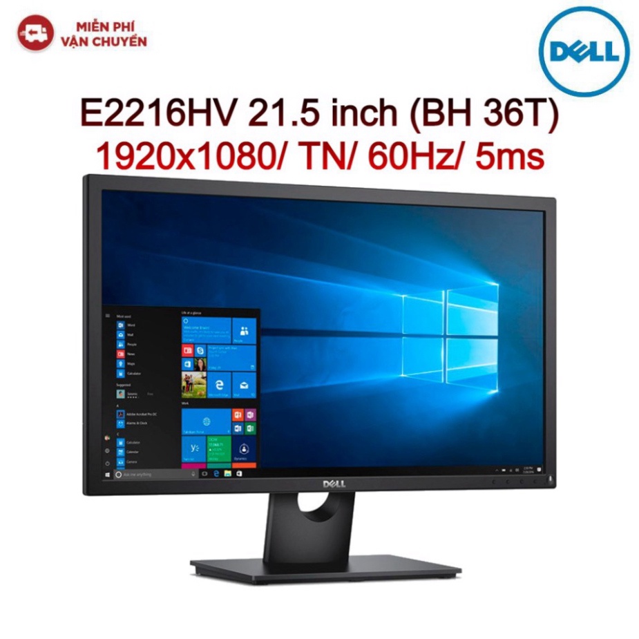 Màn hình LCD DELL E2216HV 21.5 inch 1920x1080/ TN/ 60Hz/ 5ms (vô địch tầm giá) | BigBuy360 - bigbuy360.vn