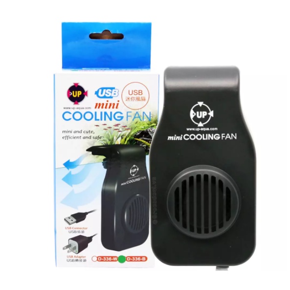 UP-AQUA USB MINI COOLING FAN D-336 | Quạt Tản NHiệt Làm Mát Hồ Cá Tép, Thủy Sinh