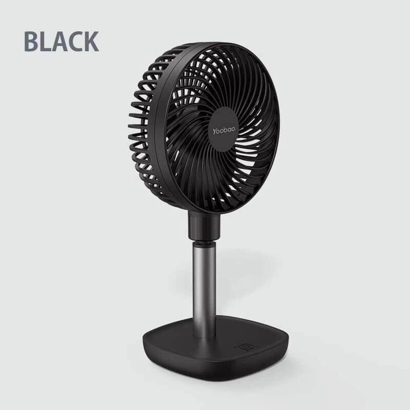 Quạt yoobao F1 10000mah,pin sạc 60h liên tục nhé quý zị