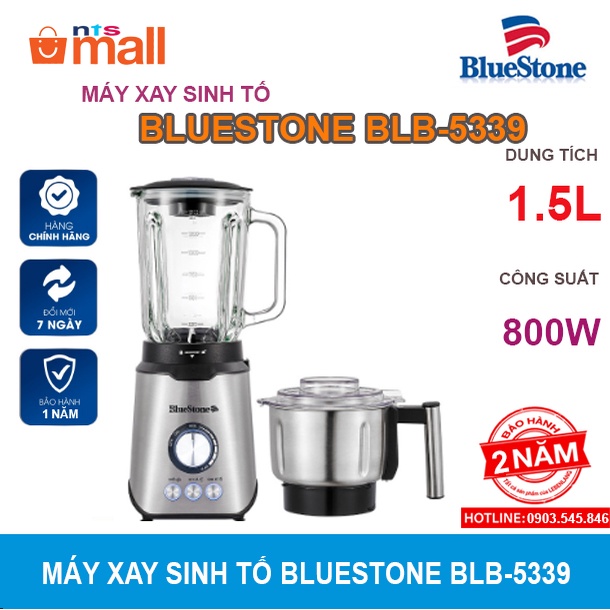 Máy Xay Sinh Tố BlueStone BLB-5339  - Hàng chính hãng - Bảo hành 24 tháng