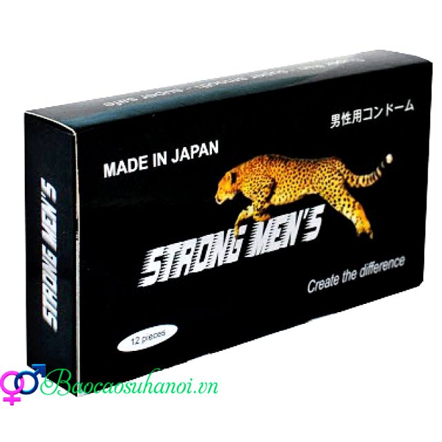 Bao cao su Strong mens Japan - Hộp 12 chiếc