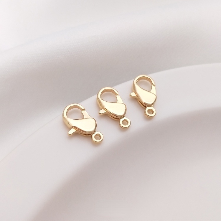 Khóa Cài Màu Vàng 14K 912 Nhập Khẩu Hàn Quốc Dùng Làm Vòng Tay DIY