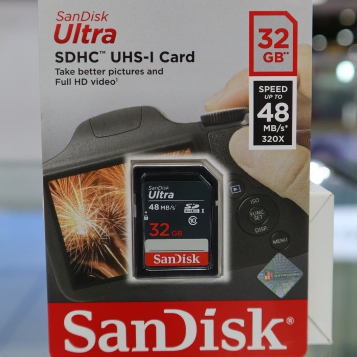 Thẻ Nhớ Guaranteed Sandisk Ultra Sdhc 32gb 48mb