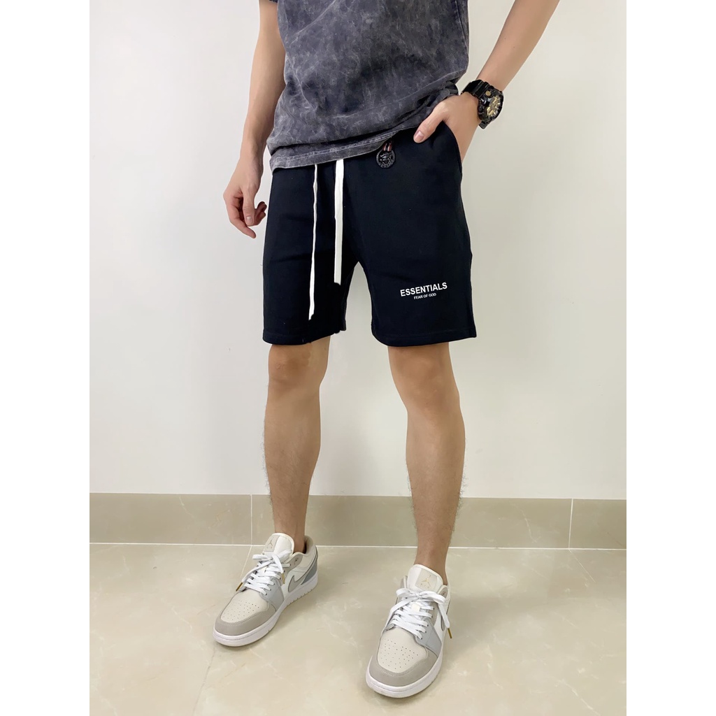 Quần Đùi Nam mặc nhà cotton dày dặn cao cấp, Quần Short Nam thể thao mặc nhà QD002 - ETIT'S