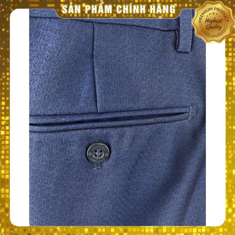 Quần tây nam SANTINO chất liệu rayon co giãn cao cấp họa tiết chìm, dáng ôm Q012-Q015