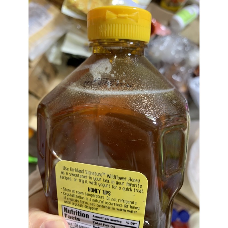 Mẫu Mới - Mật  Ong Mỹ WildFlower Honey Kirkland - 2.27kg