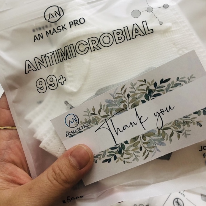 SET 30 Cái Khẩu Trang N99 6D AnMask Pro 5 lớp lọc công nghệ nano loại bỏ 99% bụi mịn,vi khuẩn đạt chuẩn Hoa Kỳ.