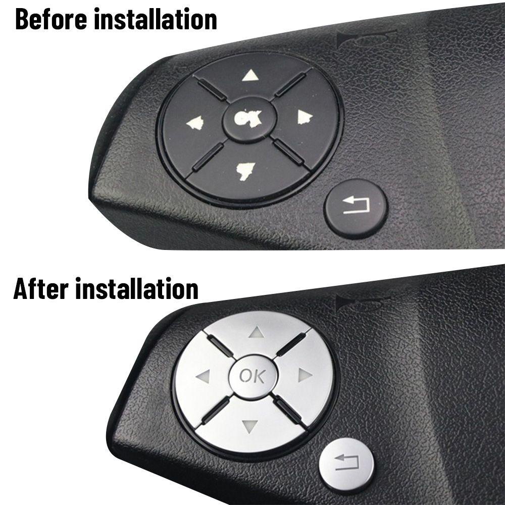 Set 10 Miếng Dán Nút Cửa Sổ Xe Hơi Chống Biến Dạng Cho Mercedes-Benz R ML GL CLS SLK-Class