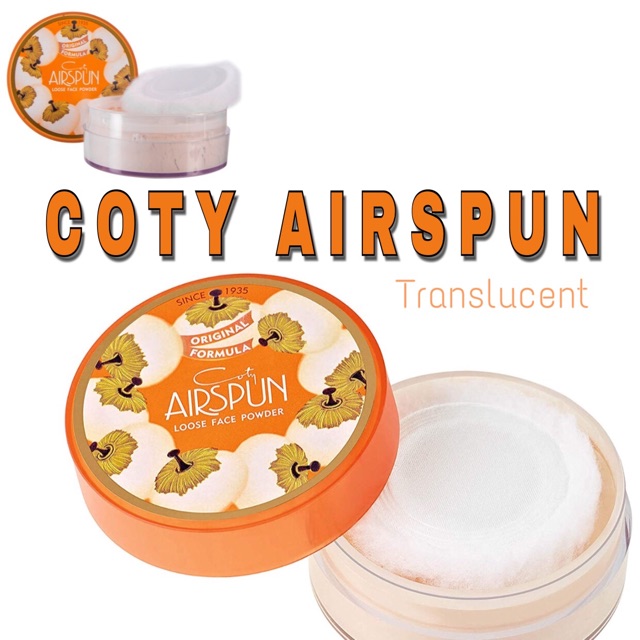 Phấn phủ bột COTY AIRSPUN vợt Sale [FLASH SALE]