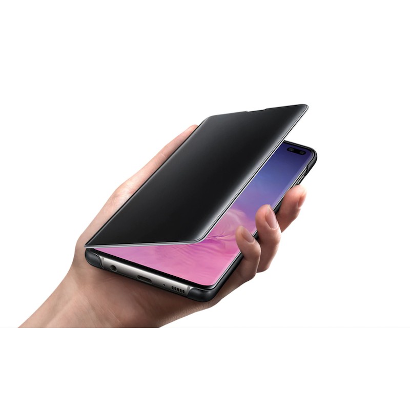 Bao da thông minh Clear view cover cho điện thoại Samsung Galaxy S10