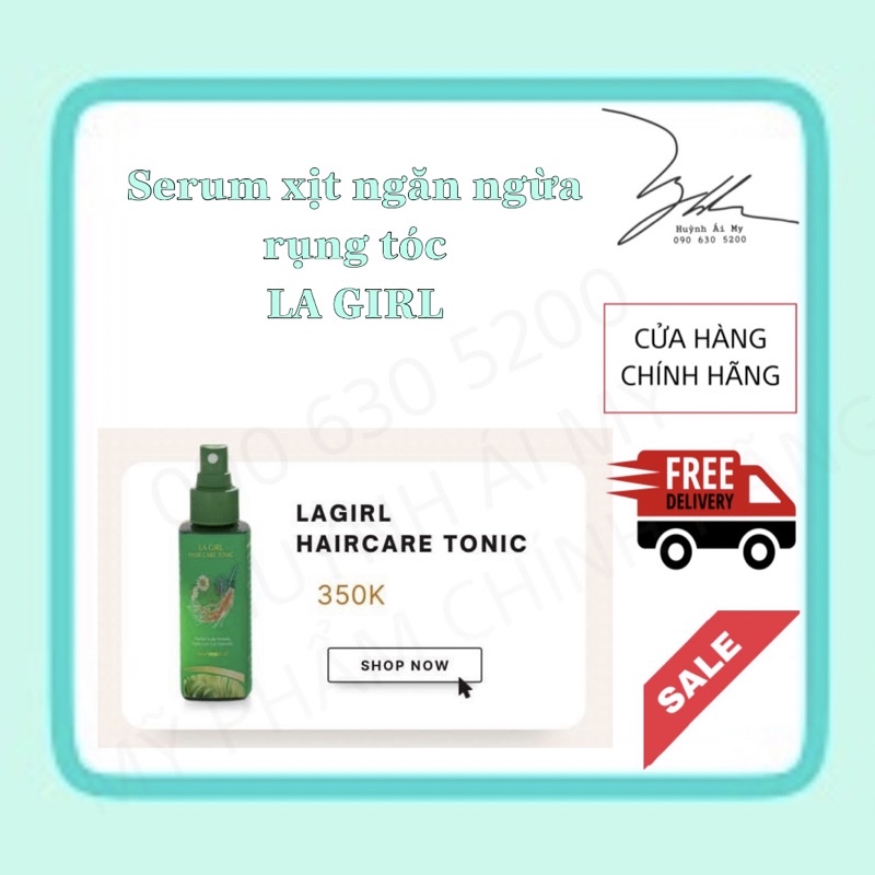 [CHUẨN AUTH + KÈM QUÀ] Serum LA GIRL _ LỤC ANH, xịt dưỡng tóc siêu xịn