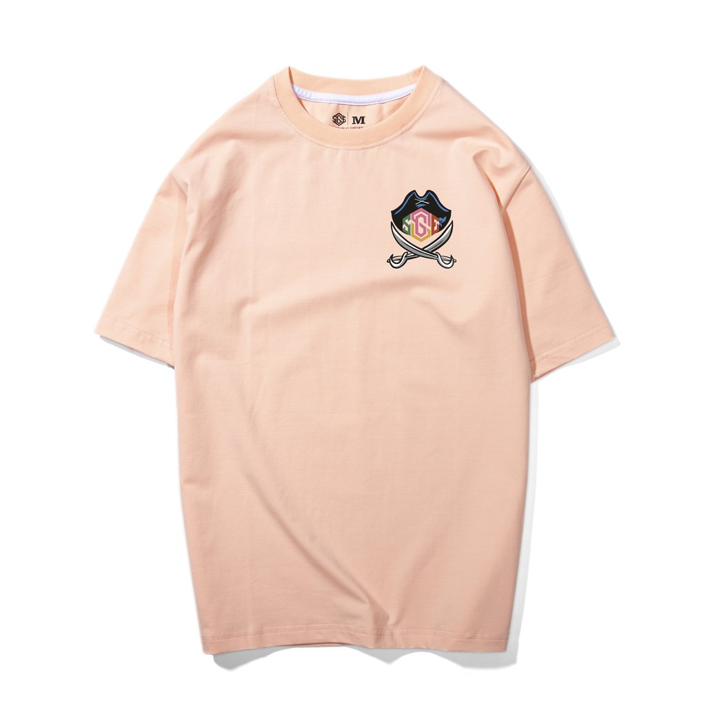 Áo Phông SAIGONESE Mascot Pirates Hải Tặc Thun Cotton Unisex Tay Lỡ Dáng Rộng Nam Nữ