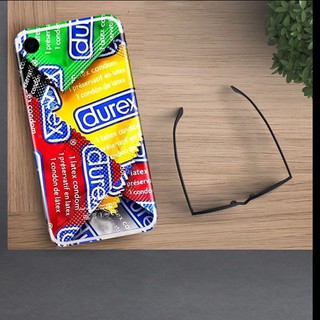 Miếng dán skin cho iPhone hình durex (Mã: atk229)