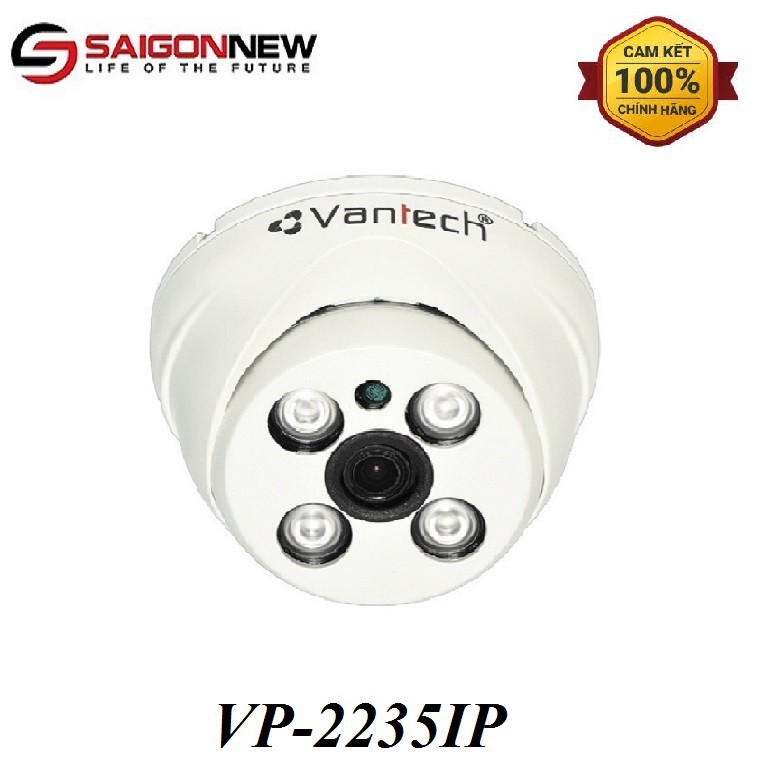 Camera IP Dome hồng ngoại 2.0 Megapixel VANTECH VP-2235IP