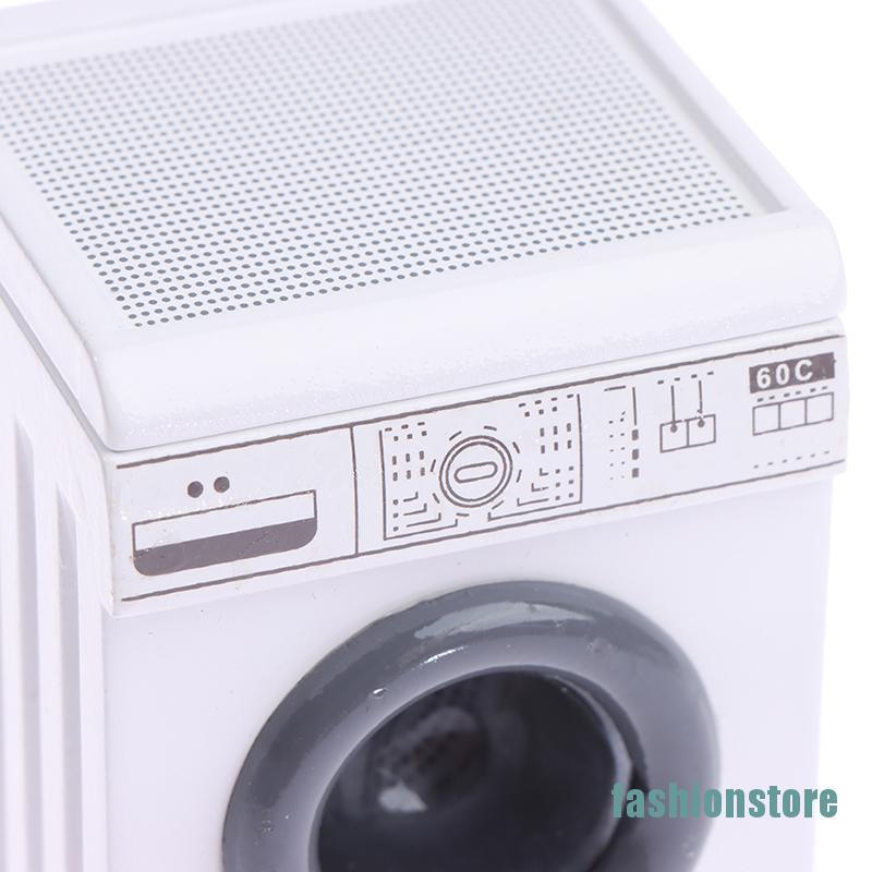 Mô Hình Máy Giặt Mini Tỉ Lệ 1 / 12 Trang Trí Nhà Búp Bê