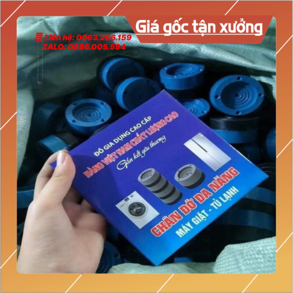 [Siêu Rẻ] Bộ chống rung máy giặt loại thường, Đế chống rung máy giặt