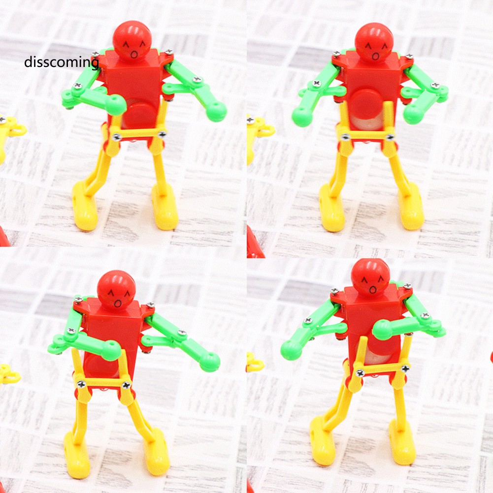 Đồ chơi rô bốt lên dây cót bằng nhựa nhảy múa vui nhộn hỗ trợ giáo dục bé