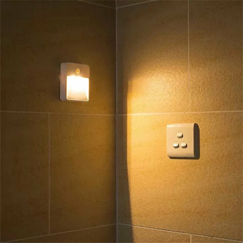 Night Light Battery Operated Step Lights LED Stair lights Motion USB PIR Sensor