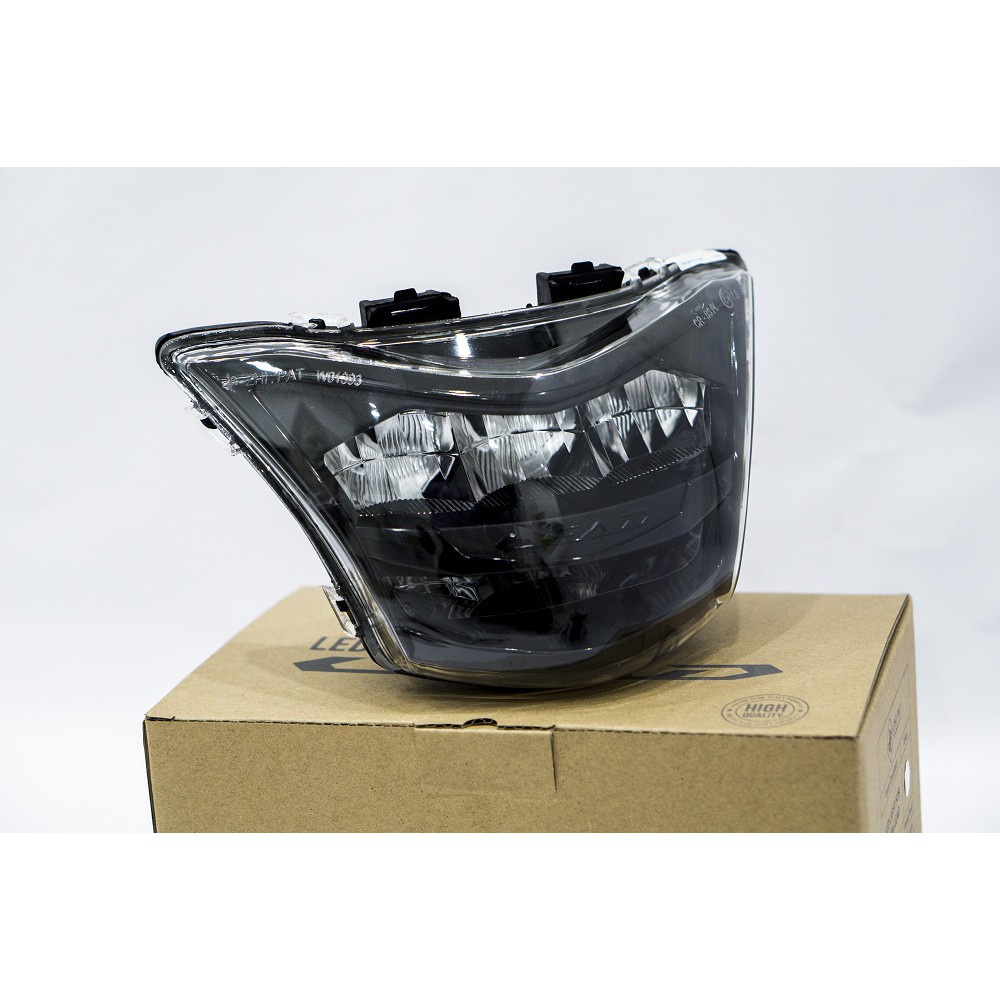 Chóa đèn led 2 tầng Lead 2013-2017 chính hãng zhi.pat cao cấp màu đen