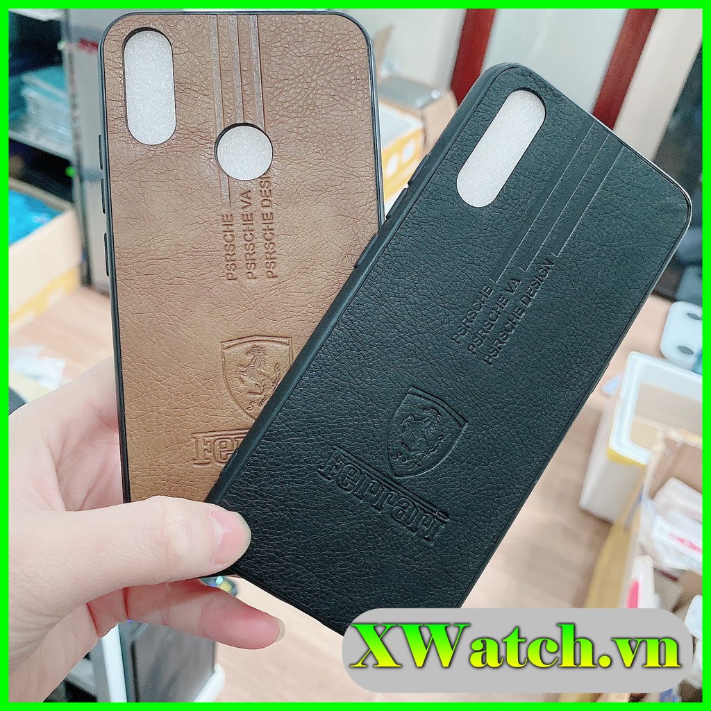 Ốp da Ferari Xiaomi Mi 11 lite Redmi 9 9C 9A Mi 8 Mi 8 se Mi 8 lite Mi 9 Note 8 Note 8 pro Redmi 8 8A Redmi Note 10 pro