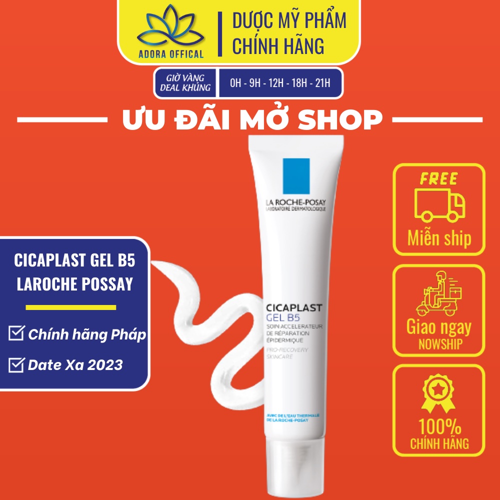 Gel dưỡng phục hồi dịu da La Roche Posay Cicaplast Gel B5 ( 40mL )