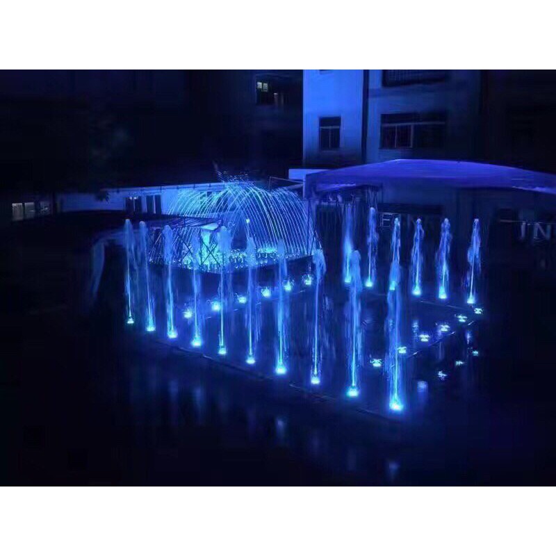 Đèn LED âm nước có đế 12w đổi màu - đèn trang trí tiểu cảnh, hồ cá, bể bơi...