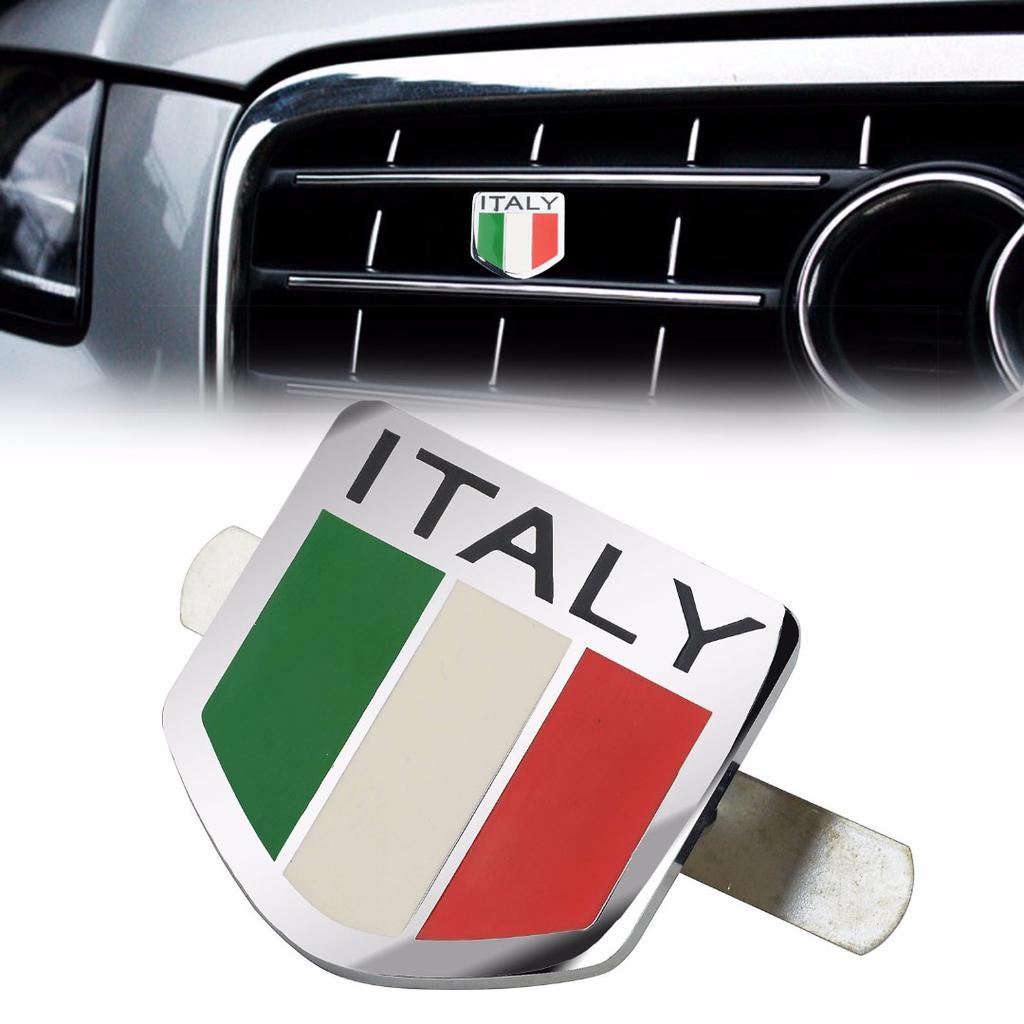 Tem Cờ Nước Italy Dán Trang Trí Xe Ô Tô